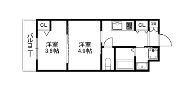 MJC京都EsTRUTH 間取り