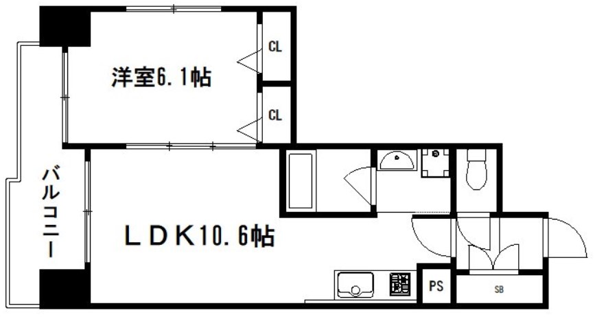 ベラジオ四条通 間取り