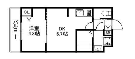 MJC京都EsTRUTH 間取り