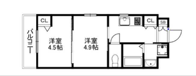MJC京都EsTRUTH 間取り
