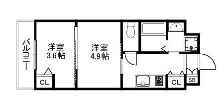 MJC京都EsTRUTH 間取り