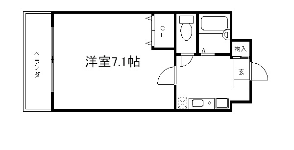 リバティ東大路 間取り
