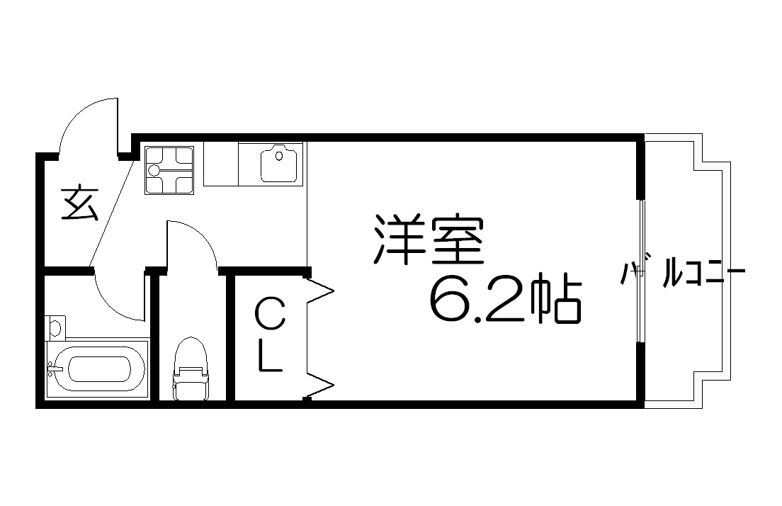 フォーブル高野 間取り