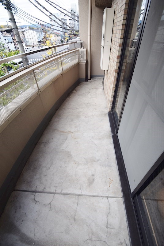 ルイシャトレ河原町丸太町 ベランダ