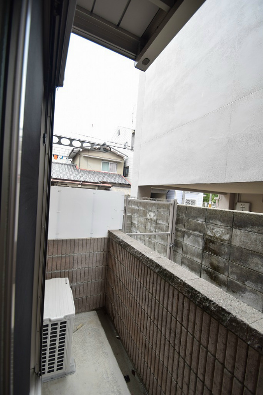 アムール一乗寺Ⅱ ベランダ
