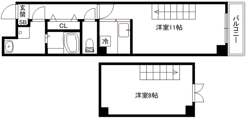 ダイキプレイス千本 間取り