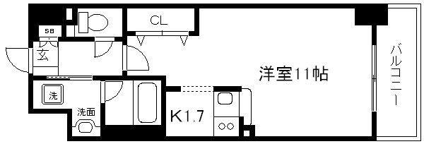 レジディア御所東 間取り