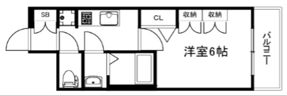 プレサンス十条凛華 間取り