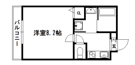 京乃双葉マンション 間取り
