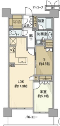 ジオ京都二条 間取り