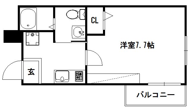 アークリード洛北 間取り