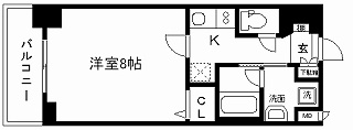 アスヴェル京都堀川高辻 間取り