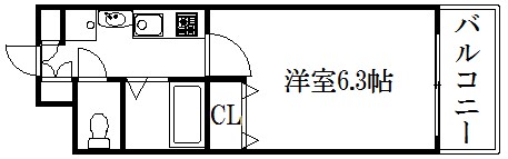 プレサンス京都駅前千都 間取り