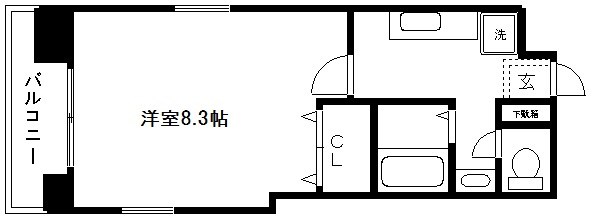 ハウスセゾン御所南 間取り