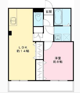 アクエルド仁王門 間取り