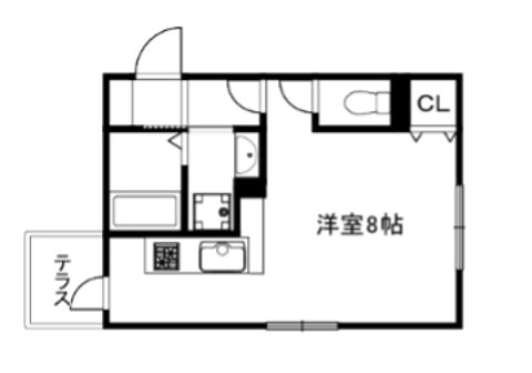 仮称）一乗寺北大丸町計画 間取り
