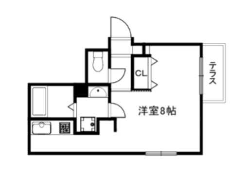 仮称）一乗寺北大丸町計画 間取り