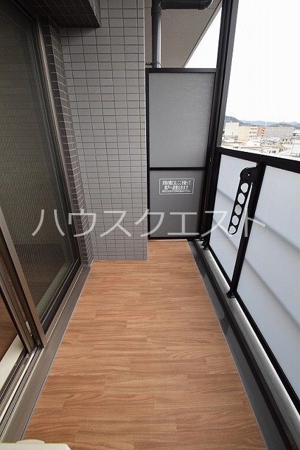 プレサンスTHE　KYOTO流雅 ベランダ