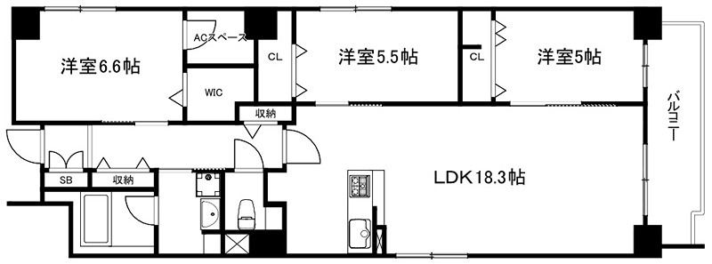 アライズ西院 間取り