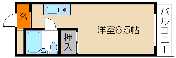 ロイヤルパレス河合 間取り