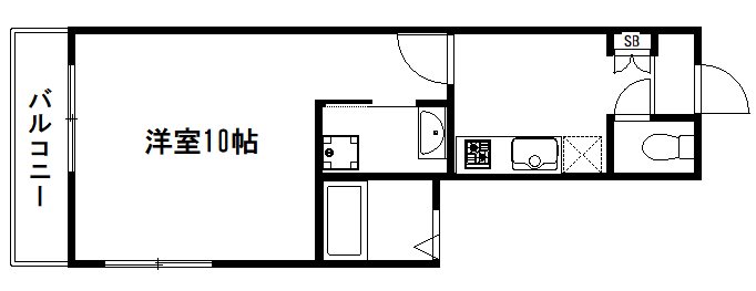 アドバンス京都北大路レフィナード 間取り