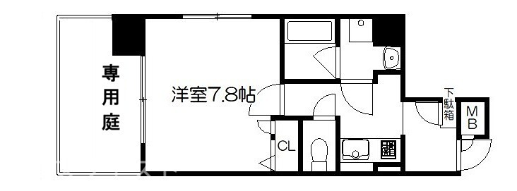 アスヴェル京都東寺前 間取り