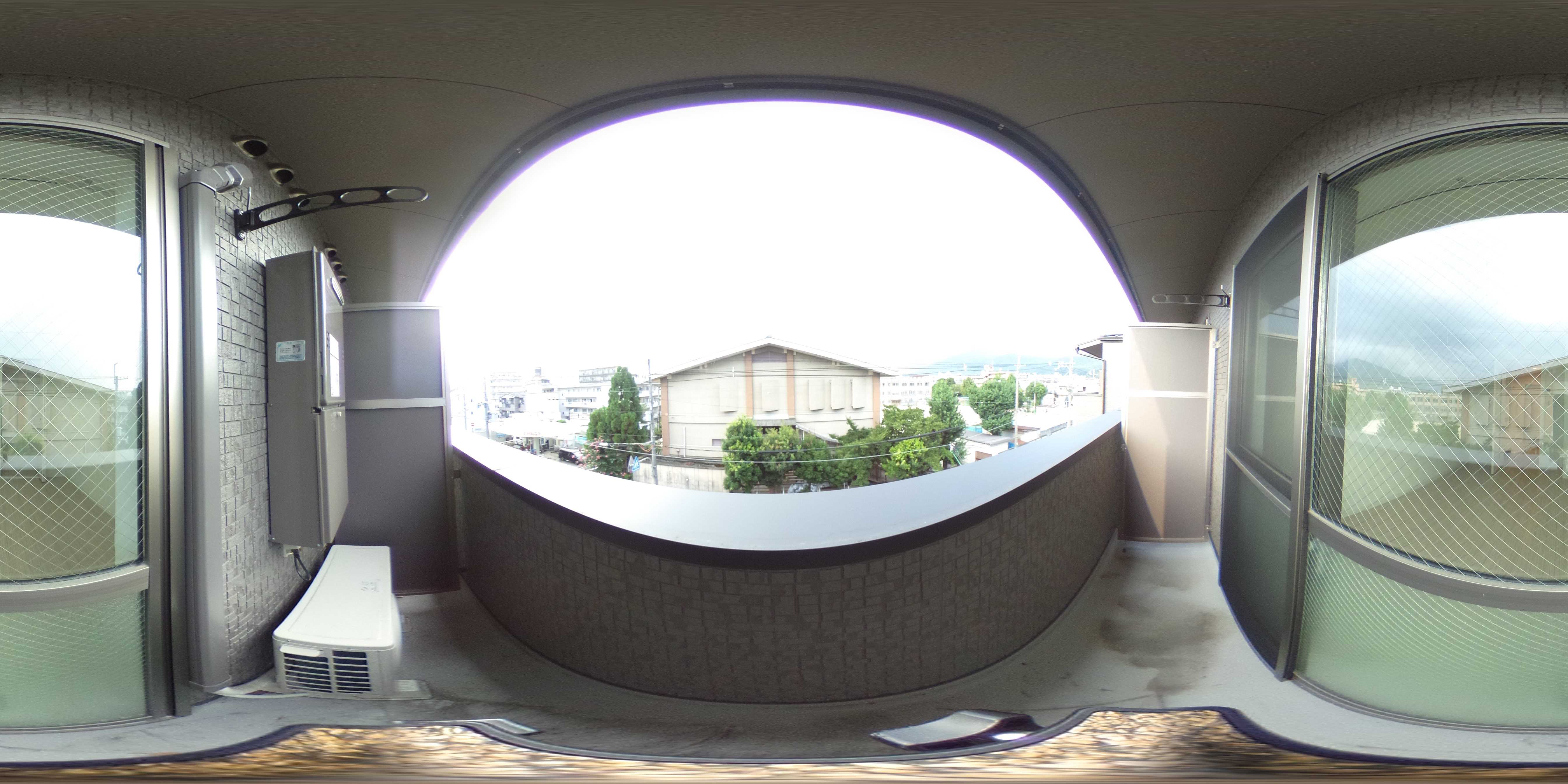 アークリード洛北 ベランダ