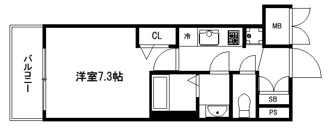 プレサンスTHE　KYOTO流雅 間取り