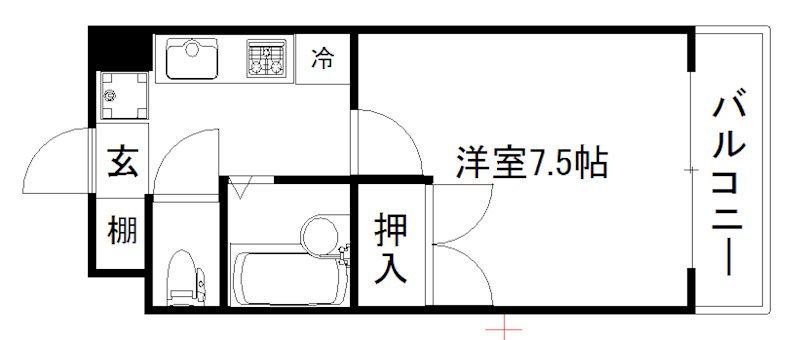 ヴェルメゾン北大路 間取り