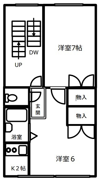 舟屋町ビル 間取り