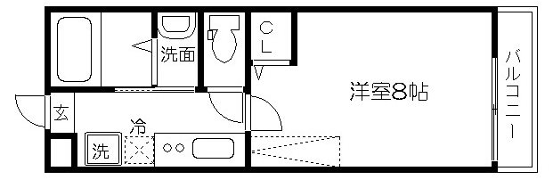 アークリード下天神 間取り