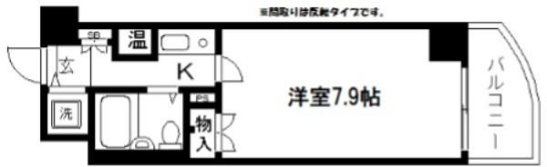 アクシルコート京都二条イースト 間取り