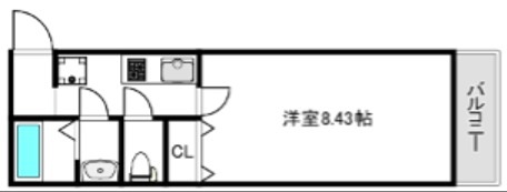 ＭＥＳＡ　ＶＥＲＤＥ　京都西院 間取り
