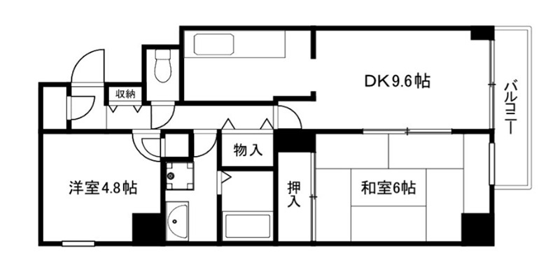 パインフィールド吉祥院 間取り
