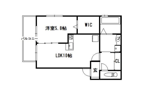 アビタシオン西院 間取り