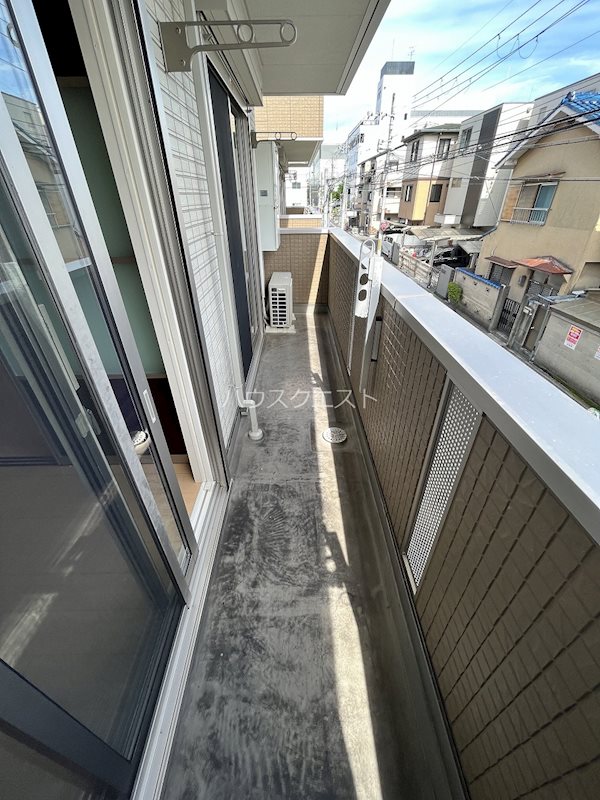 グランシャリオ西院 ベランダ