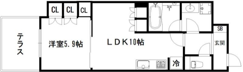 リーガル京都二条城前 間取り