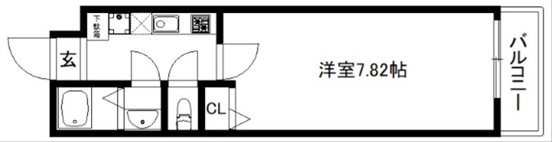 Gladvis京都室町 間取り