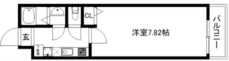 Gladvis京都室町 間取り