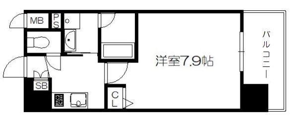 ベラジオ京都西院ウエストシティⅡ 間取り