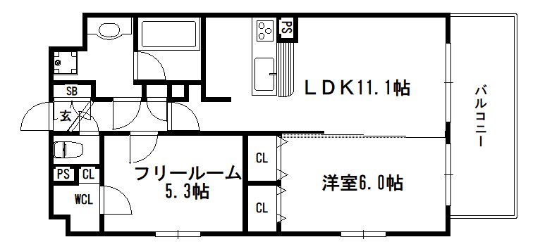 プレサンス京大前 間取り