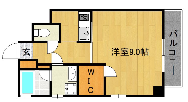 ハーモニアス西大路 間取り