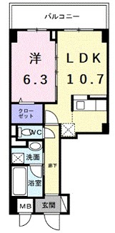 エスタプレイス 間取り