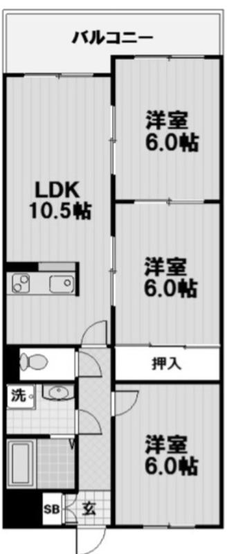 アフリー太田 間取り