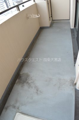 第43長栄大晋メゾネ西院ノ森 ベランダ