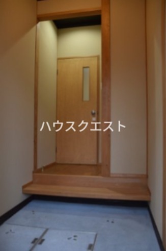 中堂寺庄ノ内町貸家 玄関