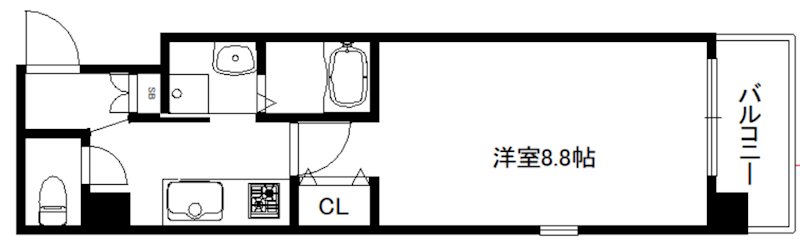 エイペックス京都西陣 間取り
