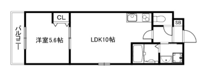 ソリティア梅小路 間取り