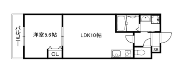 ソリティア梅小路 間取り