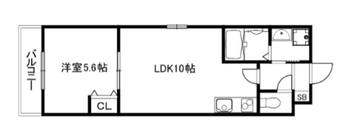 ソリティア梅小路 間取り
